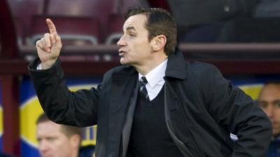 St Mirren boss Danny Lennon