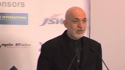 Afghanistan President Hamid Karzai