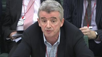 The chief executive of Ryanair, Michael O'Leary