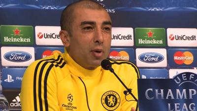 Chelsea Manager Roberto di Matteo