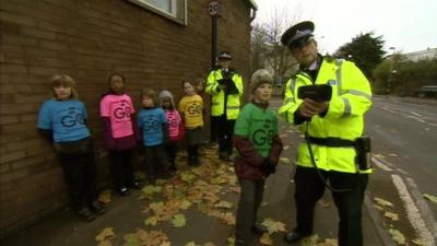 Children and police