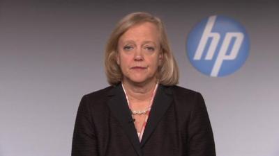 HP chief executive Meg Whitman