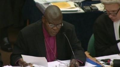 The Archbishop of York, Dr John Sentamu