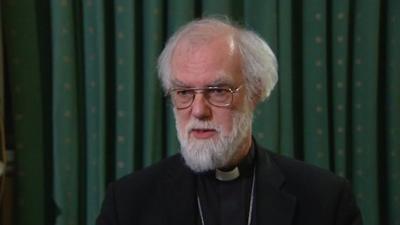 Archbishop of Canterbury, Dr Rowan Williams