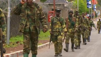 Rebels in Goma