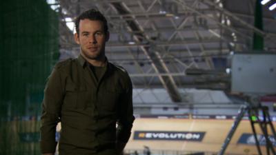 Mark Cavendish and the Sports Personality of the Year trophy