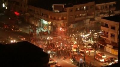 People take to the streets in Gaza after the ceasefire