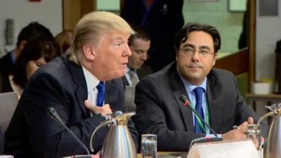 Donald Trump in the Scottish Parliament