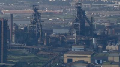 Steel plant, Port Talbot