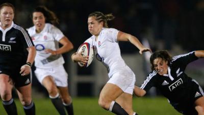 England Women 16-13 New Zealand