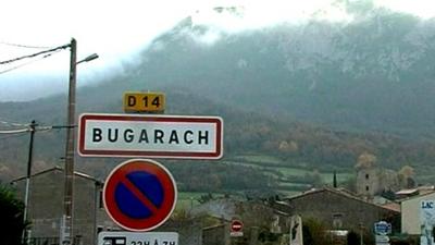 The village of Bugarach in France