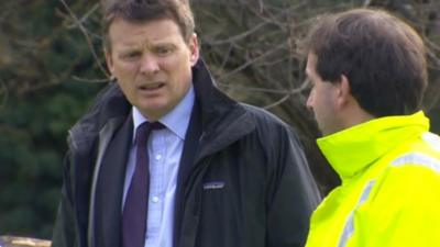 Environment Minister Richard Benyon