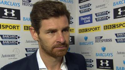 Tottenham coach Andre Villas-Boas