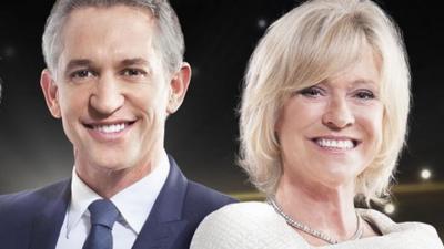 Gary Lineker and Sue Barker