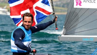 Four-time Olympic Finn class champion Ben Ainslie