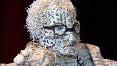 Book sculpture