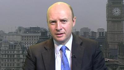 Shadow work and pensions secretary Liam Byrne