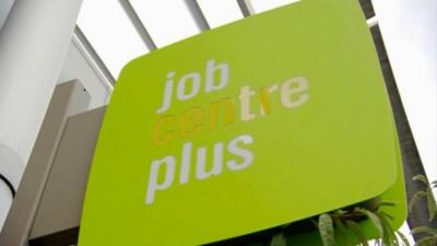 Job Centre Plus sign