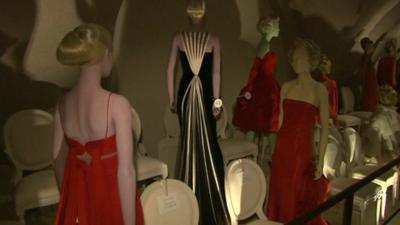 Dresses from the exhibition