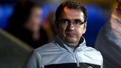 Hibernian manager Pat Fenlon