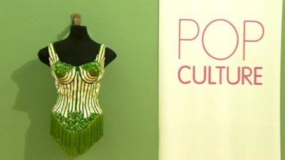 Madonna's Jean Paul Gaultier corset on display