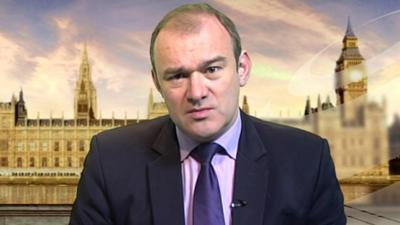 Energy Secretary Ed Davey