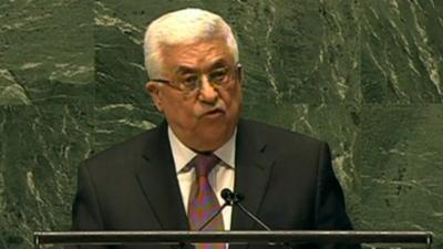 Palestinian President Mahmoud Abbas