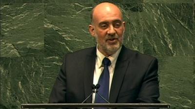 Israeli ambassador to the United Nations Ron Prosor