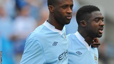 Yaya and Kolo Toure