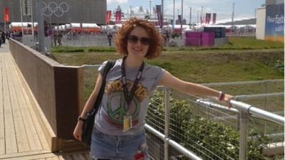 Lisbee Stainton plays live at the Olympic Park