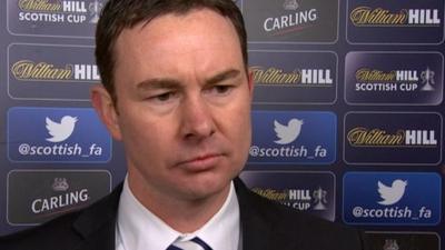 Ross County boss Derek Adams