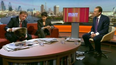 Andrew Marr show paper review
