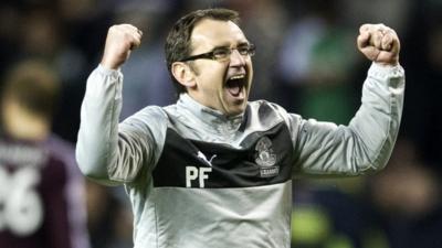 Hibernian manager Pat Fenlon