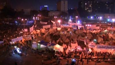 Protests in Tahrir Square