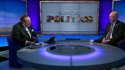 Andrew Neil and Chris Grayling