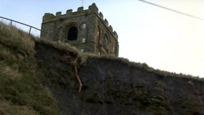 Cliffside in Whitby