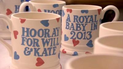 Royal baby Emma Bridgewater mugs