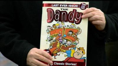 Last print edition of The Dandy