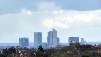 Docklands skyline