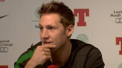 Celtic midfielder Kris Commons