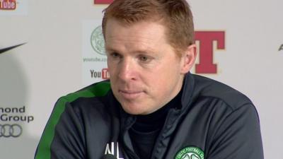 Celtic manager Neil Lennon