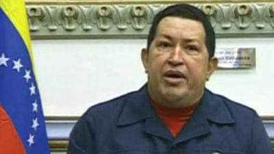 Venezuelan President Hugo Chavez