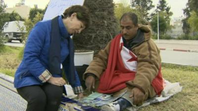 Lyse Doucet and Mohammad Bouazizi