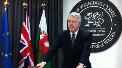 First Minister Carwyn Jones