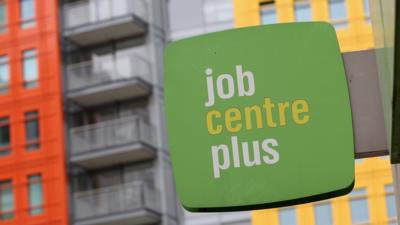 Job Centre sign