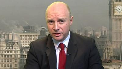 Shadow work and pensions secretary Liam Byrne