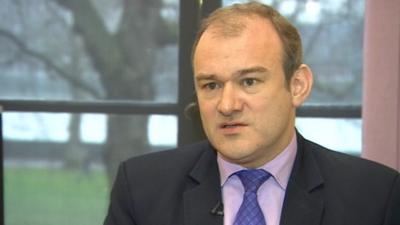 Energy Secretary Ed Davey