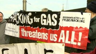 Anti-fracking campaigners