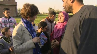 The BBC's Lyse Doucet speaks to Egyptians in President Morsi's hometown