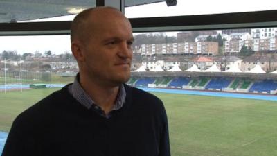 Glasgow Warriors head coach Gregor Townsend